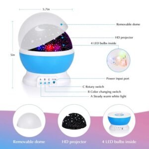 Star Projector Lamp
